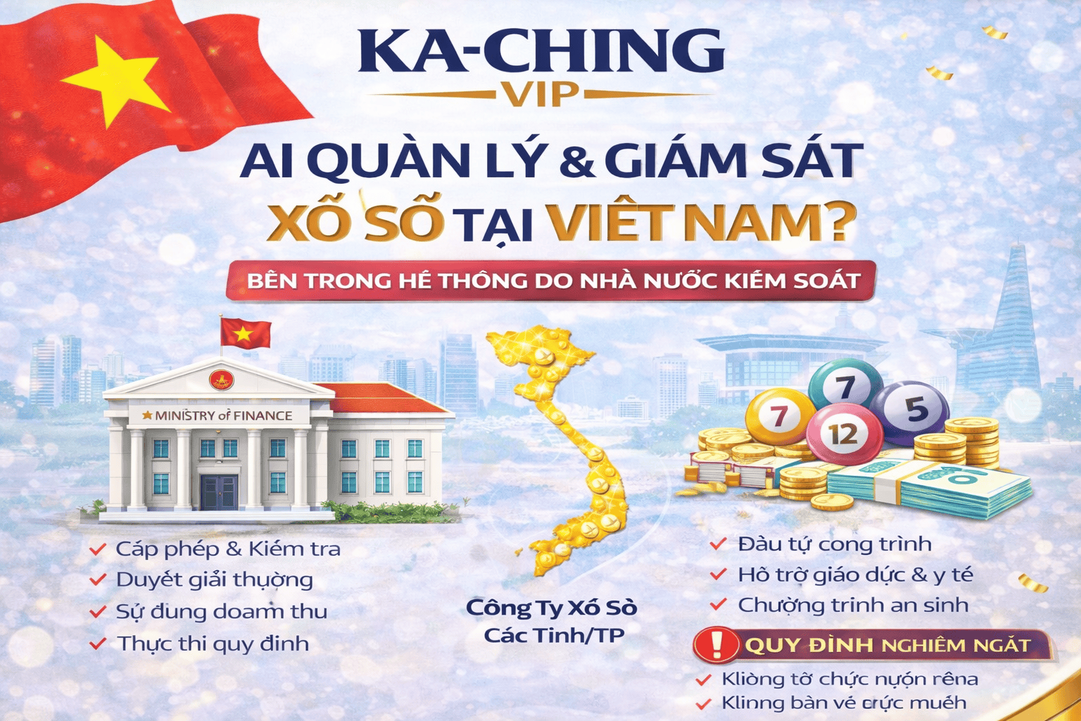 Ai là người kiểm soát và quản lý xổ số tại Việt Nam?