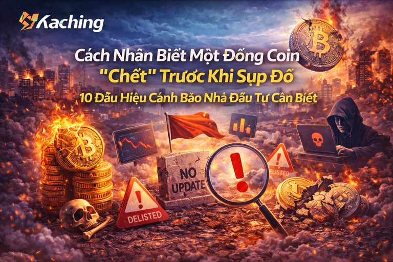 Làm thế nào để nhận biết một đồng tiền điện tử sắp chết trước khi nó sụp đổ