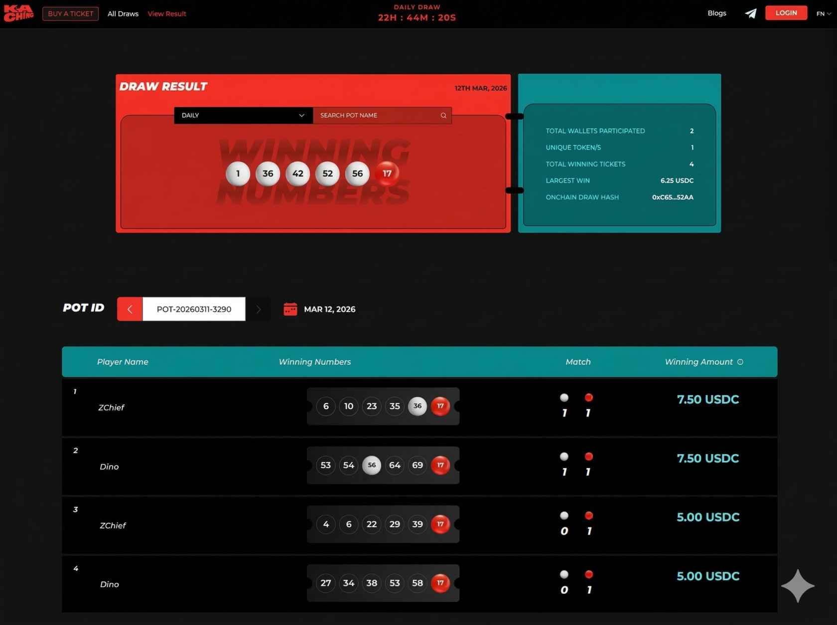 Kết quả xổ số KaChing ngày 12 tháng 3 năm 2026: Kiểm tra các số trúng thưởng và người thắng cuộc hôm nay
