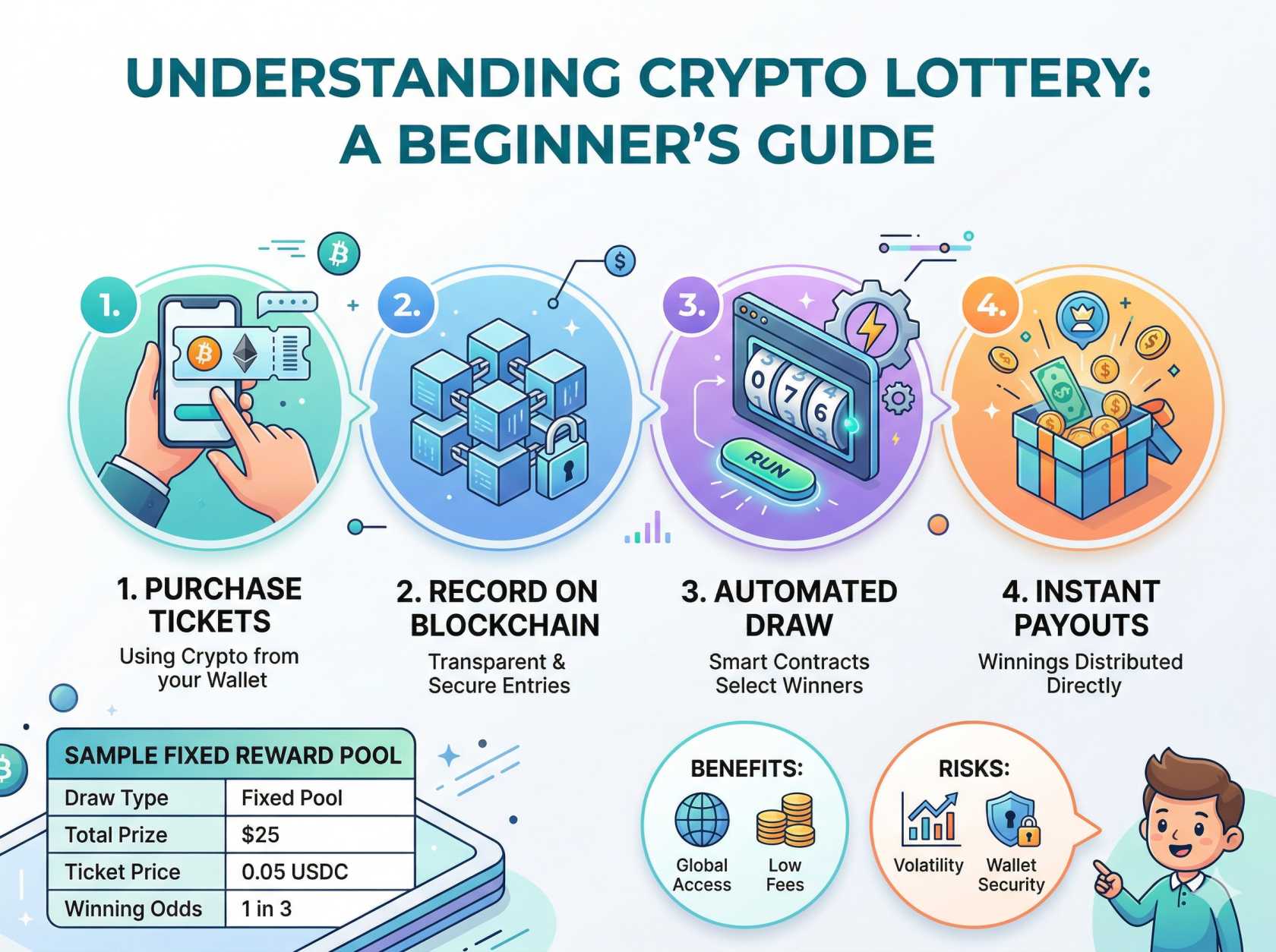 Crypto Lottery Là Gì Và Hoạt Động Như Thế Nào Dành Cho Người Mới